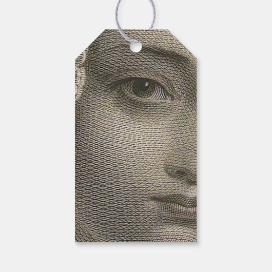 Label voor romantisch scriptjournaliseren cadeaulabel (Achterkant)