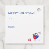 Label voor speciale afgifte (Achterkant)