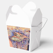 Label voor spinnen en krullen bedankdoosjes (Geopend)