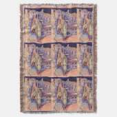 Label voor spinnen en krullen deken (Voorkant Verticaal)