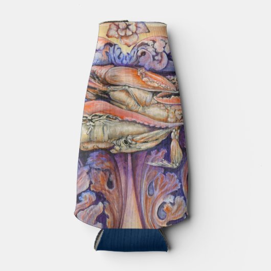 Label voor spinnen en krullen flesjeskoeler (Voorkant)