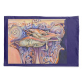 Label voor spinnen en krullen kussensloop (Achterkant)