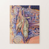 Label voor spinnen en krullen legpuzzel (Verticaal)