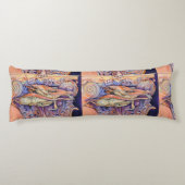 Label voor spinnen en krullen lichaamskussen (Achterkant)