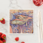 Label voor spinnen en krullen servetten (Insitu)