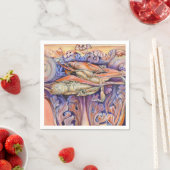 Label voor spinnen en krullen servetten (Insitu)