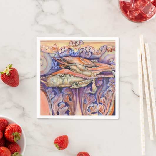 Label voor spinnen en krullen servetten (Insitu)