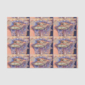 Label voor spinnen en krullen tissuepapier (Voorkant)