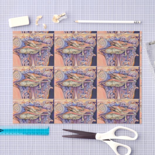 Label voor spinnen en krullen tissuepapier (Craft)