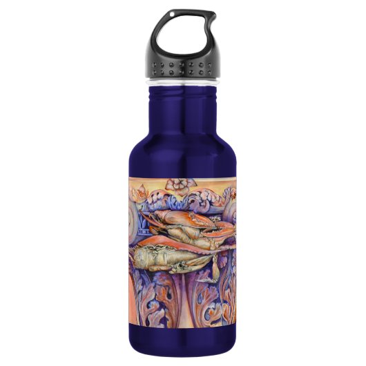 Label voor spinnen en krullen waterfles  (Voorkant)