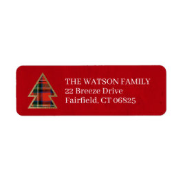 label voor teruggaveadres van afgespeelde structuu