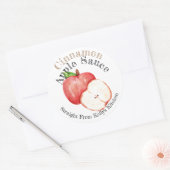 Label voor Thuis Ingemaakt Kaneel Appelmoes (Envelop)