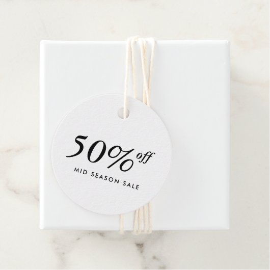 Label voor verkoopvorm (In situ)