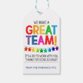 Label voor waardetoevoeging cadeaulabel (Voorkant)