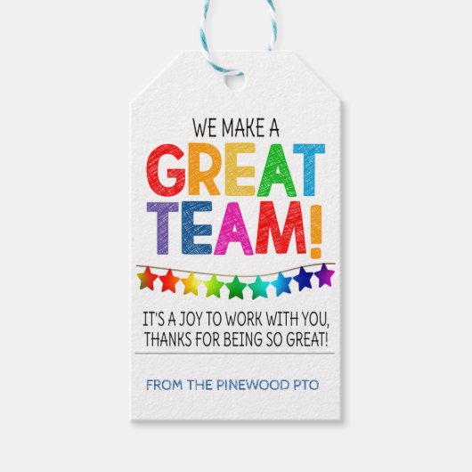 Label voor waardetoevoeging cadeaulabel (Voorkant)