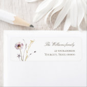 label voor wilde bloemen (Insitu)