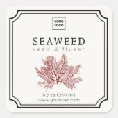 Label voor zeewier-reeddiffusor (Voorkant)