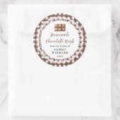 Label voor zelfgemaakte chocolade bark (Tas)