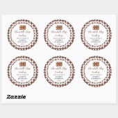 Label voor zelfgemaakte chocoladekoekjes (Vel)