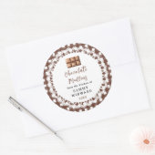 Label voor zelfgemaakte chocolademuffins (Envelop)