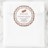Label voor zelfgemaakte kaneelsiroop (Tas)
