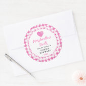 Label voor zelfgemaakte marshmallow traktaties (Envelop)