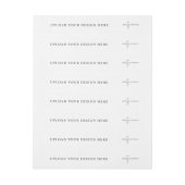 Label wagonadres (Vel)