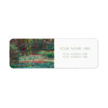 LABEL "WATER LILY POND" TERUGKERNADRES