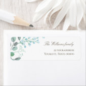 label waterverf kleine bloemen (Insitu)