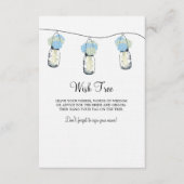 Label Weddenschap Wish Tree Advieskaart (Voorkant)