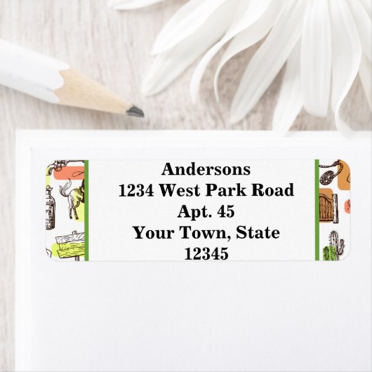 Label western retouradres (Insitu)