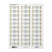 Label western retouradres (Full Sheet)