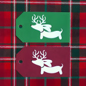 Label Wiener Dog Cadeaulabel