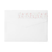 Label Wraparound Return Address Sticker (Achterkant)