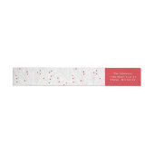Label Wraparound Return Address Sticker (Individueel)