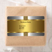 Label Zakelijk Elegant Zilver Goud Sieraden (Insitu)