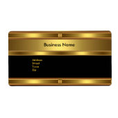 Label Zakelijke Labels Stickers groot formaat (Voorkant)