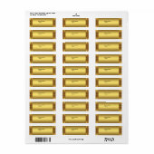 Label Zakelijke Labels Stickers kleine Maat (Full Sheet)