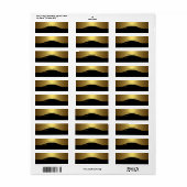 Label Zakelijke Labels Stickers Kleine Maat (Full Sheet)