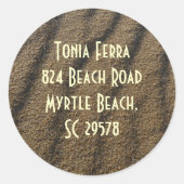 labeladres ronde sticker (Voorkant)