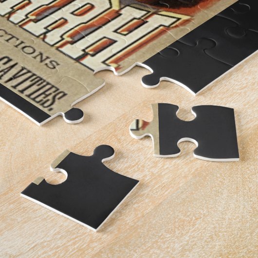  labelkunst, tandheelkundige astmainhalator legpuzzel (Zijkant)