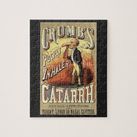 labelkunst, tandheelkundige astmainhalator legpuzzel (Verticaal)