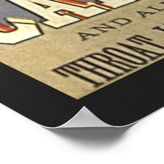  labelkunst, tandheelkundige astmainhalator poster (Hoek)