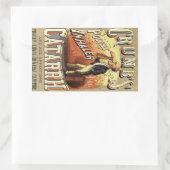  labelkunst, tandheelkundige astmainhalator rechthoekige sticker (Tas)