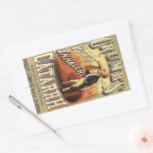  labelkunst, tandheelkundige astmainhalator rechthoekige sticker (Envelop)