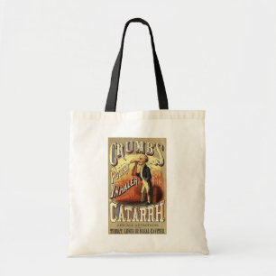 labelkunst, tandheelkundige astmainhalator tote bag