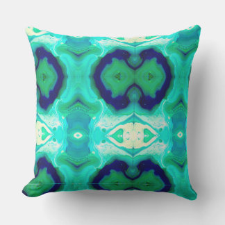 LaBella Turquoise en Blauw 2 Outdoor accent kussen
