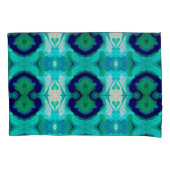 LaBella Turquoise en Blauw - Kussen Hoesjes Kussensloop (Voorkant-Links)