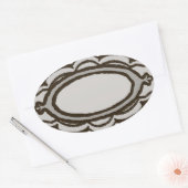 Labelontwerp 3n4 stickerblad ovale sticker (Envelop)