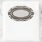 Labelontwerp 3n4 stickerblad ovale sticker (Tas)